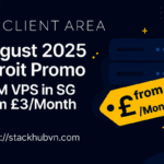 August 2025 Kuroit Promo – KVM VPS in SG from £3/Month