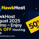 HawkHost August 2025 Promo – Enjoy 50% OFF Hosting Plans