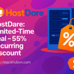 HostDare: Limited-Time Deal – 55% Recurring Discount