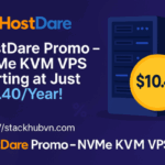 HostDare Promo – NVMe KVM VPS Starting at Just $10.40/Year!