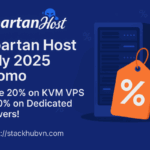 Spartan Host August 2025 Promo – Save 20% on KVM VPS & 50% on Dedicated Servers