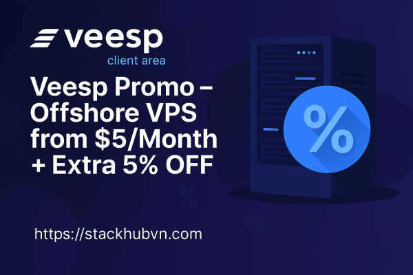 Veesp-Promo-–-Offshore-VPS-from-5Month-Extra-5-OFF