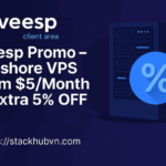 Veesp Promo – Offshore VPS from $5/Month + Extra 5% OFF